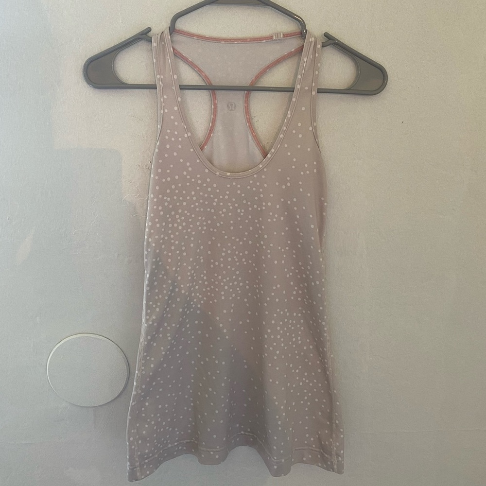 Lululemon Polka Dot Workout Tank